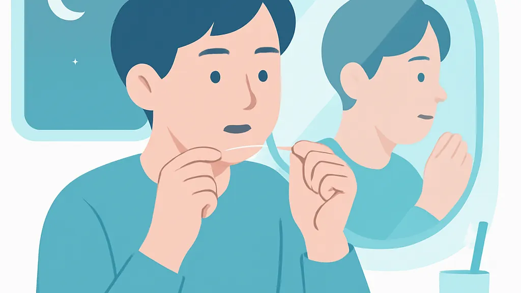 正しいフロスの使い方